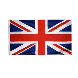 Drapeau britannique de haute qualité 3x5 ft 90x150cm Angleterre Festival Festival Party Gift 100d Polyester Indoor Outdoor Imprimé Flags Banners6514214