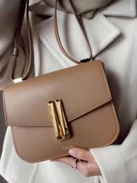 British Luxury Demellier Bag Design Premium Leather Women's Bag Sac à bandoulière