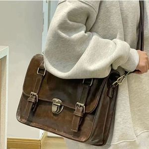 Britse Messenger Bag Vintage Cambridge Handtas Grote Capaciteit Crossbody Tassen