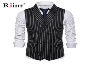 Britse stijl Vest Men Slim Fit Business Mens Dress Vesten Nieuwe aankomst Herringbak trouwpak Male Waistcoat Gilet Homme LJ2011049964483