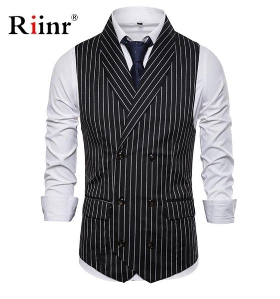 Vest de style britannique Hommes Slim Fit Business Mens Vobes Vestes Nouvelles Arrivée Herringbone Wedding Suit Male Wiltcoat Gilet Homme LJ2011045353483