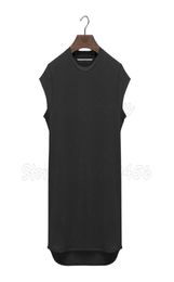 Broadcoth Brand Clothing Fitness T-shirt Men Fashion étend Long Tshirt Summer Gyms Short à manches Tshirt Coton Bodybuilding CROS3273643