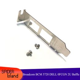 Broadcom BCM 5720 Dell 0fcgn 2u Low Profile Baffle Brackets Inter Network Card Balffles Schroef 8 cm