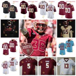 Brock Glenn Malik Benson Kyle Morlock Floridastate voetbaljersey Jammie Robinson 7 Michael Grant 81 Joshua Burrell Greedy Vance Marvin Jones Jr Custom FSU Jerseys