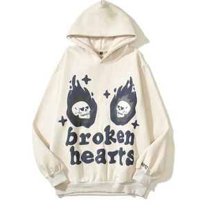 coeurs brisés hoodies pour hommes femmes Sweatshirts à capuche planète designer à capuche manteau à manches longues