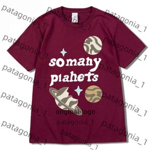 Broken Planet Anime Marque T-shirts pour hommes Broken Planet T-Shirt Market Tant de nombreuses planètes T-shirt Streetwear Harajuku Plus taille Summer Summer à manches en coton lâche D6C4