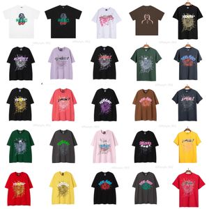 sp5der Heren Tees designer heren Red Spider Heren T-shirts Young Thug 555555 Angel t-shirt Heren dames t-shirts Geborduurd spinnenweb eursize S/M/L/XL