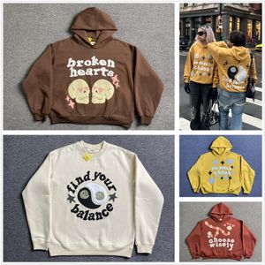 Sudadera con capucha con estampado de planeta roto, sudaderas con capucha para hombre con estampado de espuma, chándal de diseñador informal, sudadera con capucha de tendencia simple, esqueleto, dinosaurio, calavera, deportes, estampado de murciélago