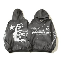 Broken Planet hoodies Grafische tee designer hoodie Heren Y2k hoody Hellstar High Street ins Dezelfde vintage vintage vintage modderprint hoodie trend dameshoodies