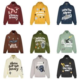 Broken Planet hoodies mannen hoodie designer trui Y2k hooded 3D Foam Graffiti Letter Sweatshirts Hip Hop Harajuku Grafische hoody Dames Trui