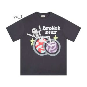 Broken Planet Shirts Designer T-shirts Tailles européennes et américaines Hommes Chemise T-shirts Été Casual Col rond Manches courtes Mode Break Planet T-shirt 2156