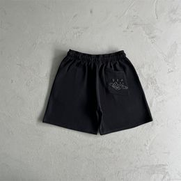 Short tendance Broken Planet Short de sport ample imprimé en mousse Dark Planet pour hommes d'été