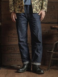 Bronson 1947 Model Heren Jeans Rigid 14.5oz Raw Selvedge Denim Broek 47801XX 240227