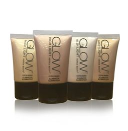 Bronzer Glow Cream Highlighter Prime Face Bright Contour Shimmer Liquid Base 30 ml gemakkelijk te dragen langdurig make -up7214331