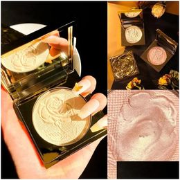 Bronzers Markeerstiften 2024 Diamond Drill Rose Highlight Fleuren de huid, gezicht en lichaam Shimmer Glanzend Langdurige waterdichte bronzer Mak Otfc5