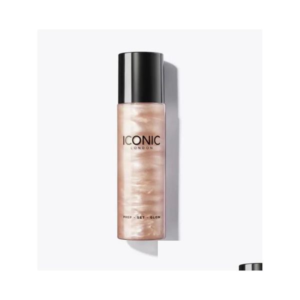 Bronzeurs Surligneurs Epack IC London Maquillage Liquide Beauté Longue Durée Prep-Set-Glow Illuminateur imperméable 120 ml Livraison directe Otokr