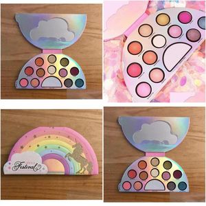 Bronzers Highlighters New Life Sa Palette Love F Matte Eyeshadow 13 Colors Make -up Drop Delivery Health Beauty Face Dh0i2