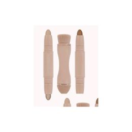 Bronzers Markeerstiften Groothandel Beauty Contour Highlighter Sticks 2 in 1 Crème Concealer Highlight Stick Makeup Setaddbronzed Puff Bru Otpaz