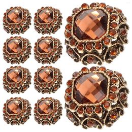 Broches 10 pièces boutons de manteau bricolage vêtements accessoires pull couture pour fourniture fermoir de cape