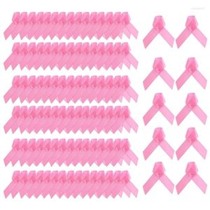 Broches 100 Uds. Broche de solapa de promoción del cáncer de mama broche de cinta de esperanza rosa adecuado para eventos sociales públicos de caridad para niñas