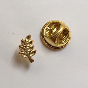 Broches 10 pièces 10mm brin d'acacia maçonnique franc-maçon épinglette Badge artisanat maçons petit Mini mignon Akasha feuille et épingles