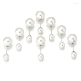Broches 10 pièces/paquet, broches d'imitation de perles, grandes broches à la mode pour la fabrication de bijoux, accessoires de décoration de vêtements, vente en gros