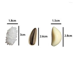 Broches 1 pièces drôle Simulation nourriture riz Melon graines et ail broche vêtements épingles filles Clips accessoires 2023