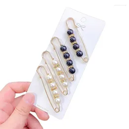 Broches 1 ensemble de perles de cristal pour femmes, pull, robe, épingle à revers, Badge, boucle, broche, accessoires pour vêtements