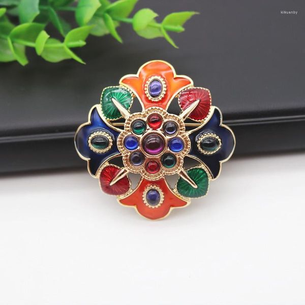 Broches Boho pour femmes, bijoux de mariage marocain, couleur, cadeau de mariée africaine, 2022