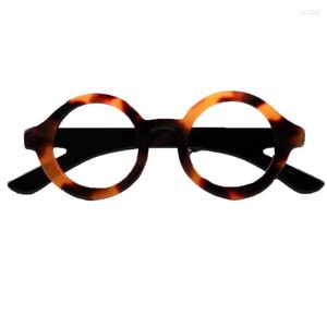 Broches 2023 imprimé léopard lunettes acrylique broches pour femmes Vintage lunettes cadre broche Badges bijoux Costume accessoires