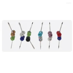Broches 2024 12 pc's/set moslim hijab -clips voor strass ball sjaal veiligheidsspelden glazuur sieraden decoratie cadeau