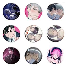 Broches Alien Stage Ivan Till Button Pin Luka Mizi Booch Korean Bl Anime Badge Bag Accessoires Cosplay Decor Fans verzamelen geschenken