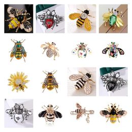 Broches Animal Bee Ants Bird Slakken Insect broche pin sieraden banket kerstcadeaus accessoires