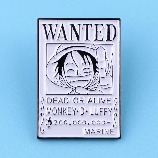 Broches Anime One Piece Pin Badge Cool pour sac à dos Men de la Brooch pour femmes