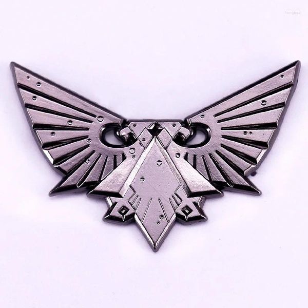 Broches Aquila émail broche Vintage métal Badge jeu Gamer cadeau bijoux accessoires