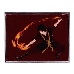 Broches Avatar Last Airbender Firebending Zuko Emaille Pin Broche Badge Voor Rugzakken Mode-sieraden Cadeau