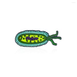 Broches bacteriën emaille reversbroche biologie ziekte science cell pins badge voor biologische wetenschappen studenten stage geschenken