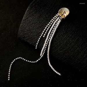 Broches bulk prijs goud kleur bloemlegering pins glanzend kristal gesimuleerde parelwierte voor vrouwen mode sieraden