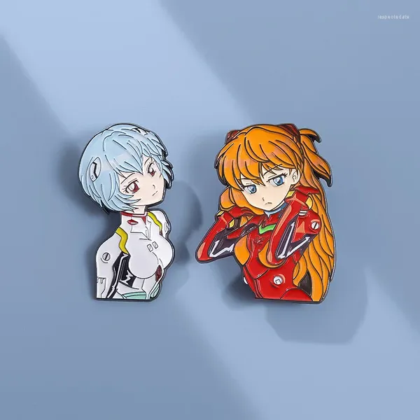 Broches Cartoon Personajes lindos Insignias de metal conmemorativas Joyas al por mayor Hijab Pins para la mochila de bufanda Decoración de anime