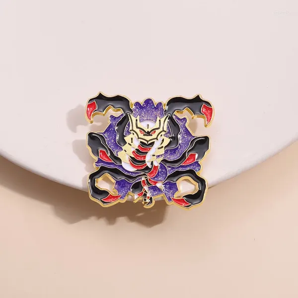 Brooches Cartoon Horror Insect Scorpion Entrochons en émail Badges de revers Gift accessoire de bijoux drôles pour les amis pour enfants