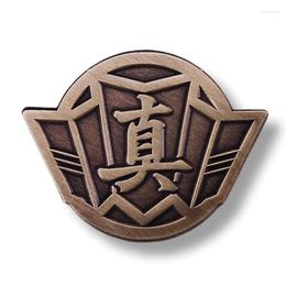 Broches de dessin animé la famille Majima, broche du Club Dongcheng, emblème du groupe Real Island, Badge en métal, accessoires de bijoux