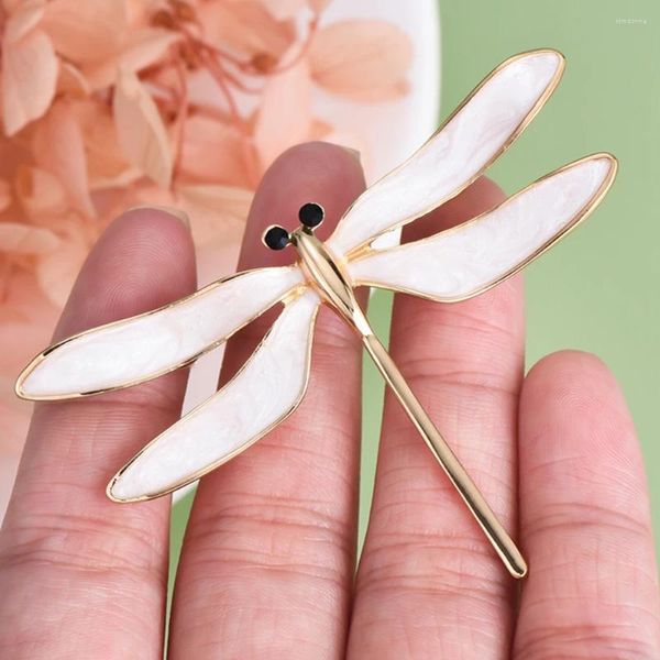 Broches Catuni libélula insecto esmalte Pin broche Metal solapa mochila insignia accesorios de joyería para niñas mujeres regalos de cumpleaños