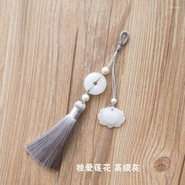 Broches cheongsam druk binnenhang broche verdient het om de rol te handelen van klassieke gesp tassel Hanfu -accessoires