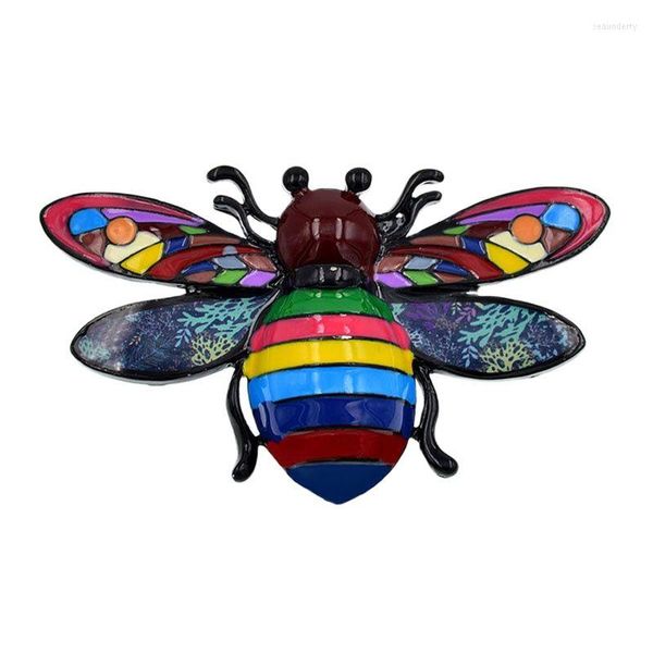 Broches CINDY XIANG arrivée émail abeille pour femmes coloré insecte broche mode bijoux dessin animé Style accessoires cadeau