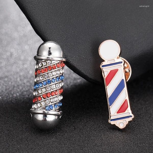 Broches Badge classique Broche Broche Barber Shop Polon