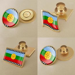Broches Coat of Arms mapuches chili vlag revers pins brochs badges