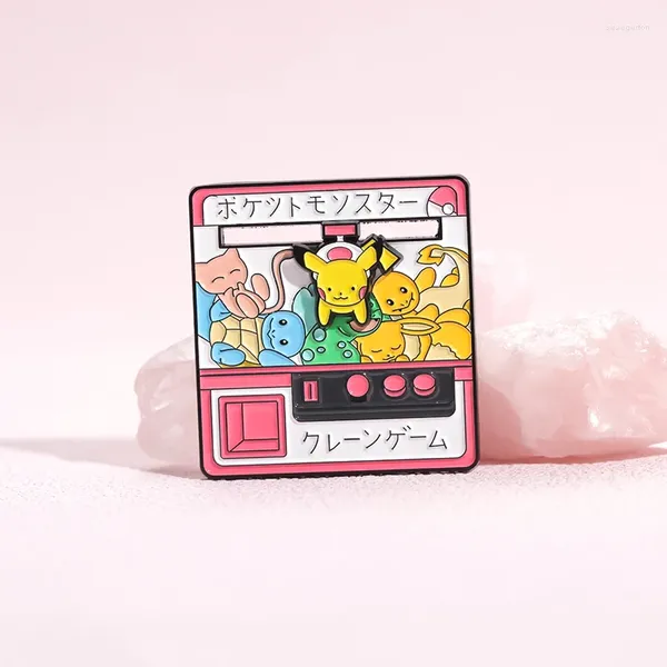 Broches Cool Game Machine Pins Pins Play Broche Clothing Mochila Insignia de solapa Accesorios de joyería para amigos Regalos