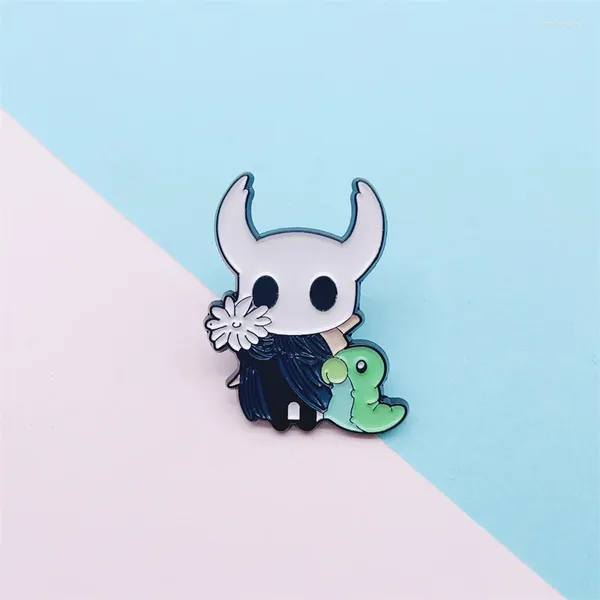 Brooches Creative Cartoon Animal Skull Email Brooch Death Knight Flower Pet Alllia Badge Badge Personnalized Jewelry Accessories Gift
