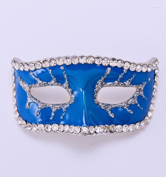 Broches Kristal Masker Broche Charm Sieraden In China Geoliede Sjaal Clip Voor Vrouwen Halloween Geschenken Drop