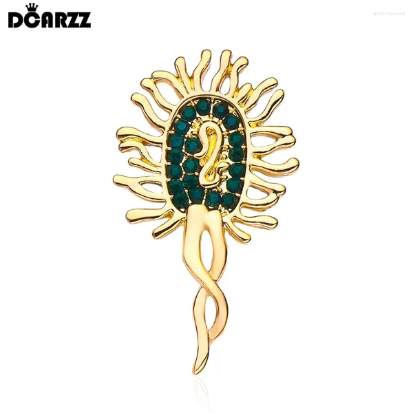 Broches Dcarzz biologie bactéries ENAMEL